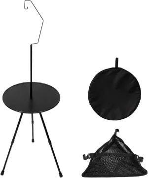 Camping Table | Fold up Camping Table for Outdoors - Multi Function Dining Convenience Gear with Carry Bag for Backpacking, Backyard, Picnic, Beach