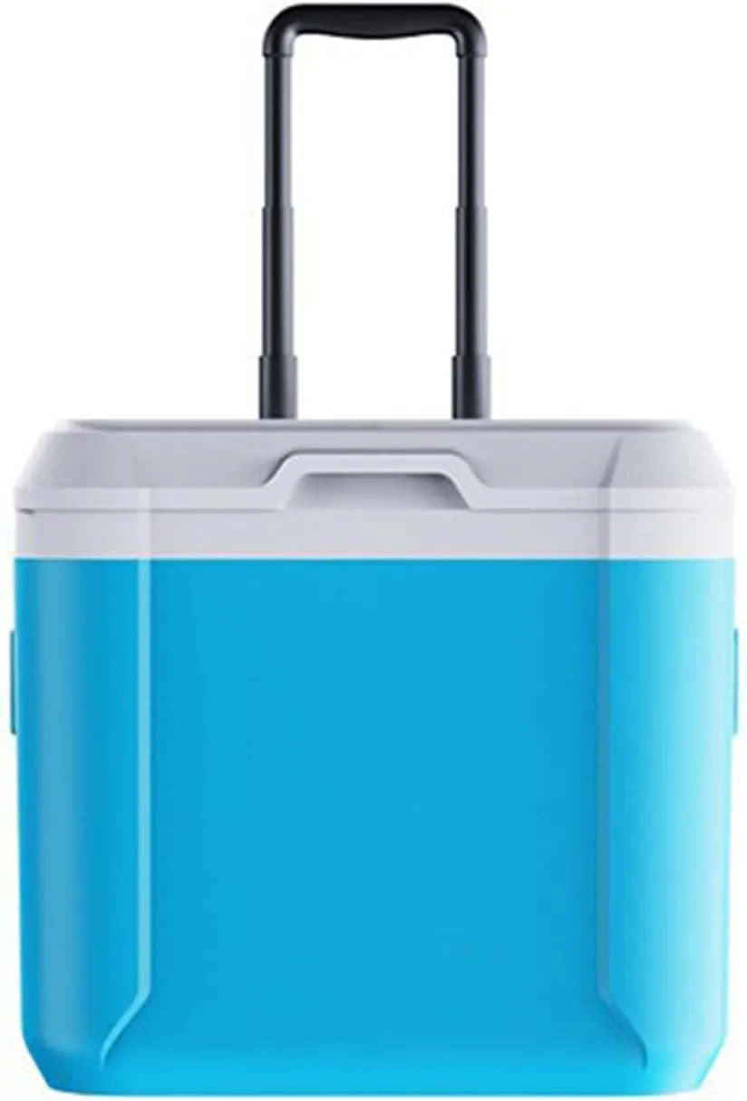 Car Camping Coolers for Buick Century/Concept/Electra E4/Electra E5/Enclave/Encore, Leak Proof Cooler, Portable Lightweight Ice Chest Box, Compartments Waterproof Insulated Bag,A-Blue