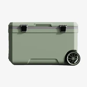 Car Camping Coolers for Infiniti Concept/Q50/Q70/QX50/QX55/QX60/QX80/QX70/QX30, Waterproof Portable Cooler, Leak Proof Picnic Insulated Bag, Ultra-Light Premium Ice Chest Box,A-Green-70L