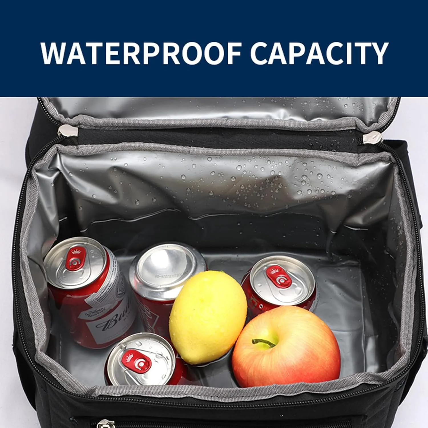 Car Camping Coolers for Lexus Concept/CT/GS/HS/LFA/SC/RZ/TX/UX, Waterproof Portable Cooler, Leak Proof Picnic Insulated Bag, Ultra-Light Premium Ice Chest Box,A-Black