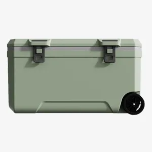 Car Camping Coolers for Toyota Auris/Avensis/Aygo/Carina/Celica/Corolla Verso, Waterproof Portable Cooler, Leak Proof Picnic Insulated Bag, Ultra-Light Premium Ice Chest Box,A-Green-120L