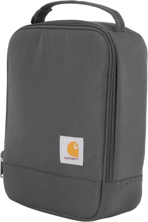 Carhartt Insulated Lunch Cooler For Men and Women, Fully Insulated Lunch Pale for Work, Outdoor, and Everyday Use, Gravel