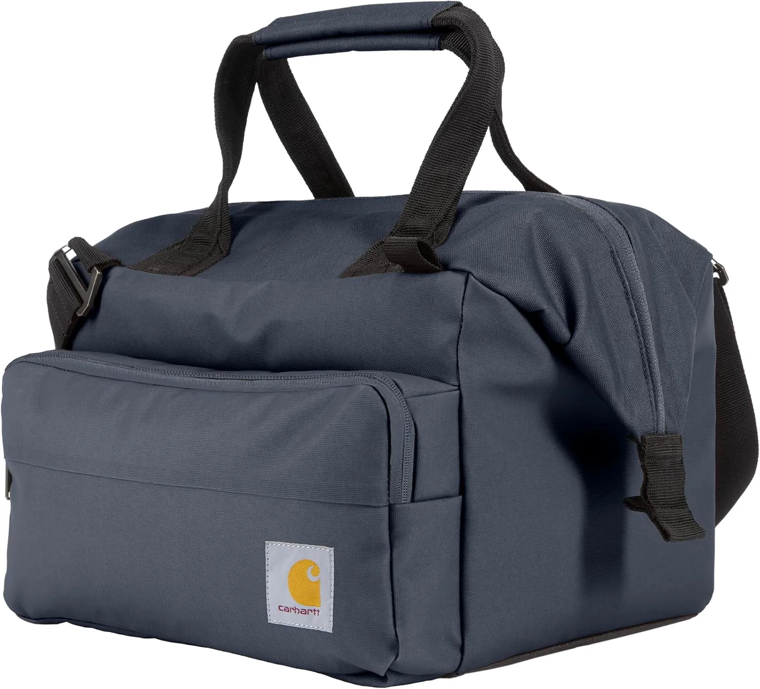 Carhartt Thick Foam Fully Insulated Cold Front Coolers, Premium Ice Retention, Durable Water Resistant Material W/Front Zippered Pocket