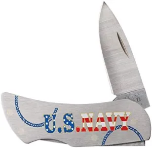 CASE XX Stainless Steel U.S. Navy Executive Lockback Pocket Knife Knives