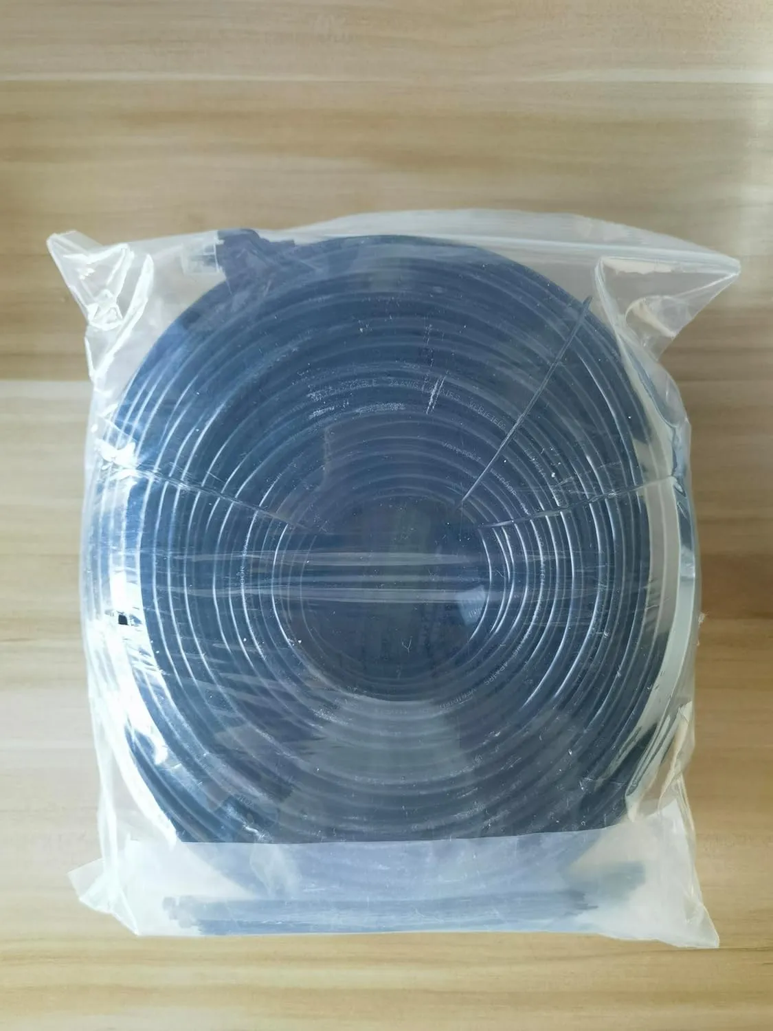 Cat 6 Outdoor Ethernet Cable 100 ft, 24AWG 10Gbps Cat6 Cable Cord Waterproof Direct Burial LLDPE UV Jacket, Internet Network Cable with 20 Ties Support POE Cat6 Cat5e Cat5, CCA, UTP for PC