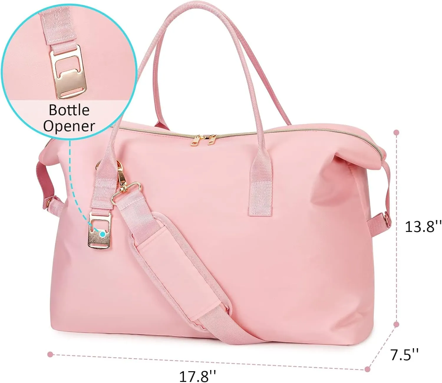 Ceneda Large Cooler Bag 40 Can Insulated Soft Cooler Leakproof Cooler Tote Bag Beach Travel Camping Lunch Bag for Women and Men