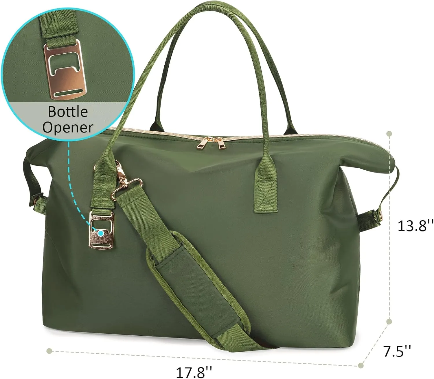 Ceneda Large Cooler Bag 40 Can Insulated Soft Cooler Leakproof Cooler Tote Bag Beach Travel Camping Lunch Bag for Women and Men