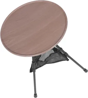 Ciieeo Portable Folding Table Round Aluminum Alloy Camping Table Height Adjustment Compact for Outdoor Activities