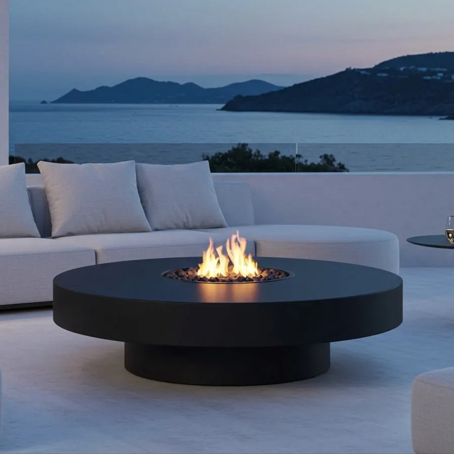 Circa Bold Fire Table (Tabletop) - Aluminum