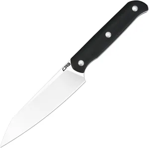 CJRB CUTLERY Tactical Knife Silax (J1921) AR-RPM9 Powder Steel Blade Black G10 Handle Pocket Knife Fixed Blade Knife EDC Knife