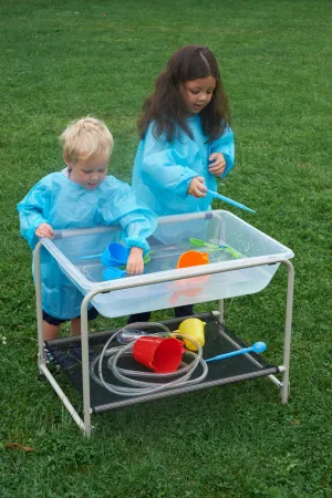 Clear Sand & Water Tray with Stand