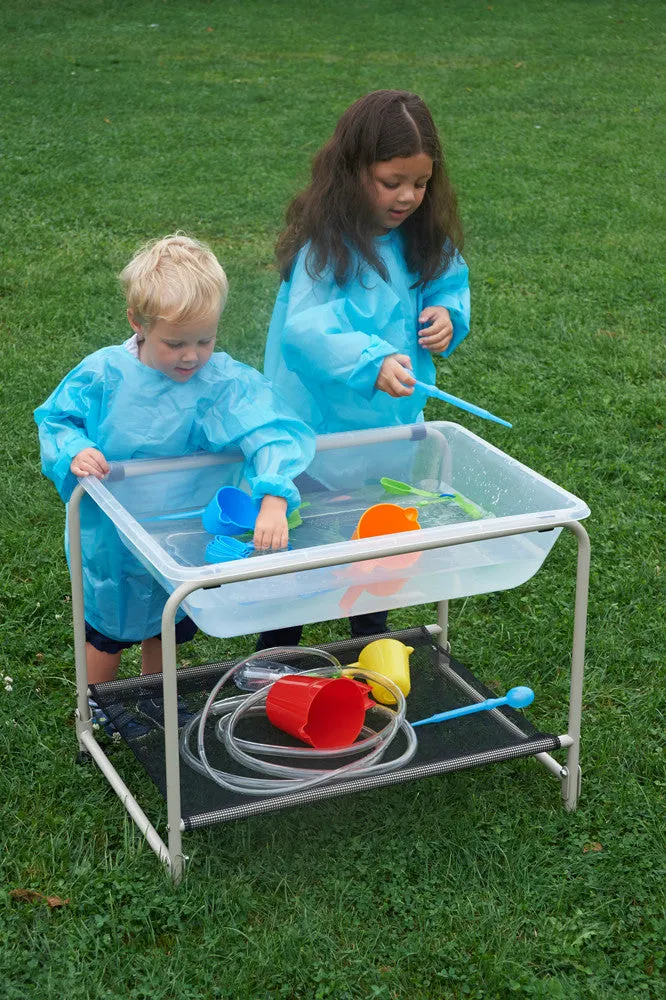 Clear Sand & Water Tray with Stand