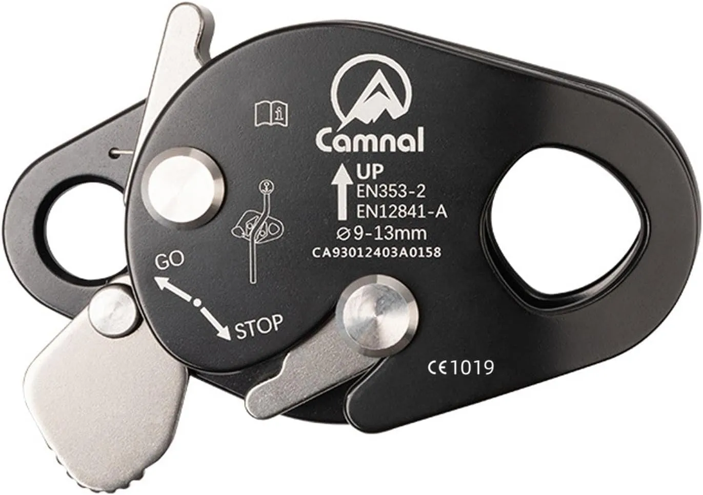 Climbing Ascender,Climbing Rope Grab Rappelling Gear Equipment for Mountaineering
