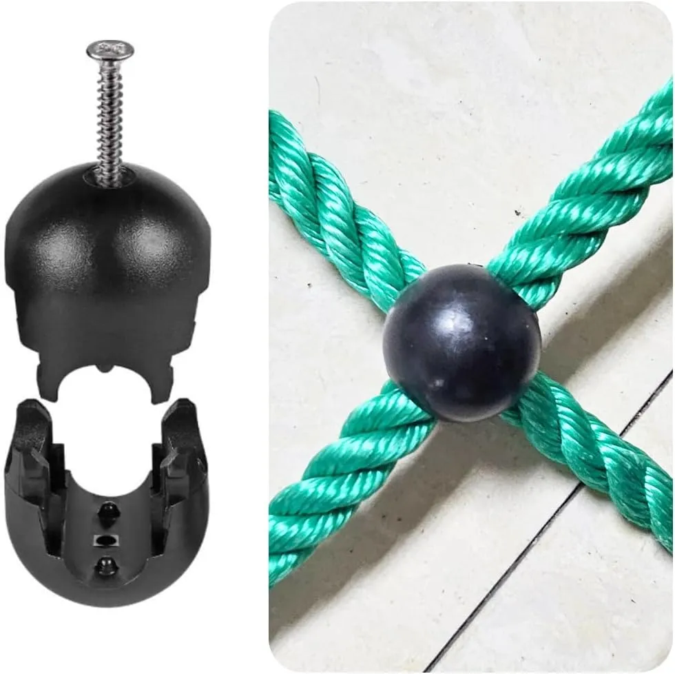 Climbing Cargo Net, Indoor Climbing net, Outdoor Cargo Webbing Net, Military Climbing Cargo Net, 100% Nylon Material Rope Ladder (30" x 77")