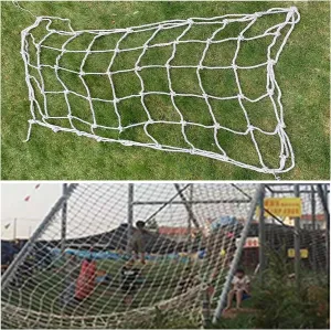 Climbing Cargo Net Kids Playground Patio Fence Protection Net for Kids Safety Netting Pet Rope Netting for Indoor Outdoor,236.22 * 354.33 inch