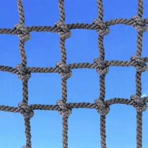 Climbing Cargo Net Playground Safety Net,Indoor and Outdoor Sturdy and Durable Polyamide Safety Net,Playing,Support(Size:100 * 100 cm)