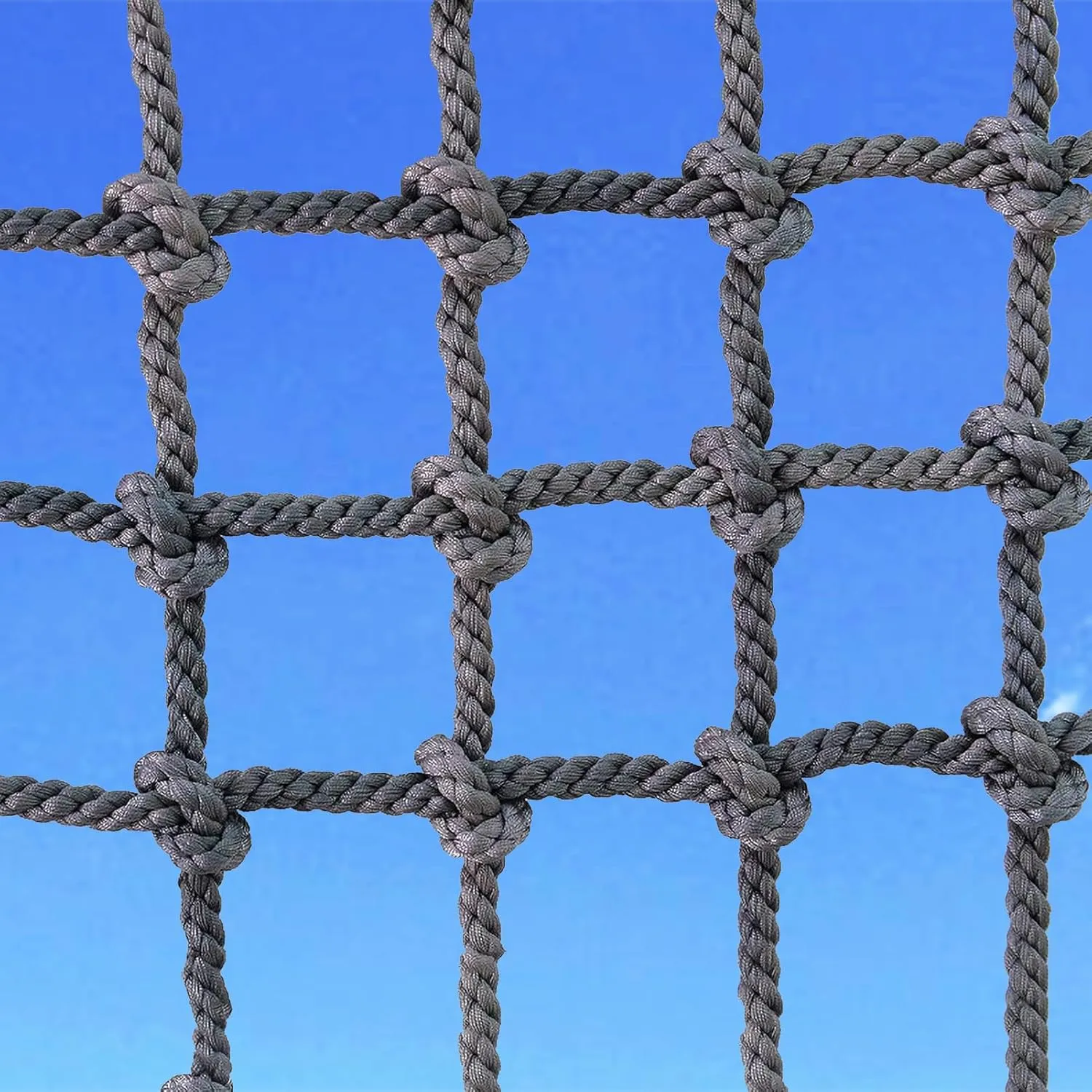 Climbing Cargo Net Playground Safety Net,Indoor and Outdoor Sturdy and Durable Polyamide Safety Net,Playing,Support(Size:100 * 100 cm)