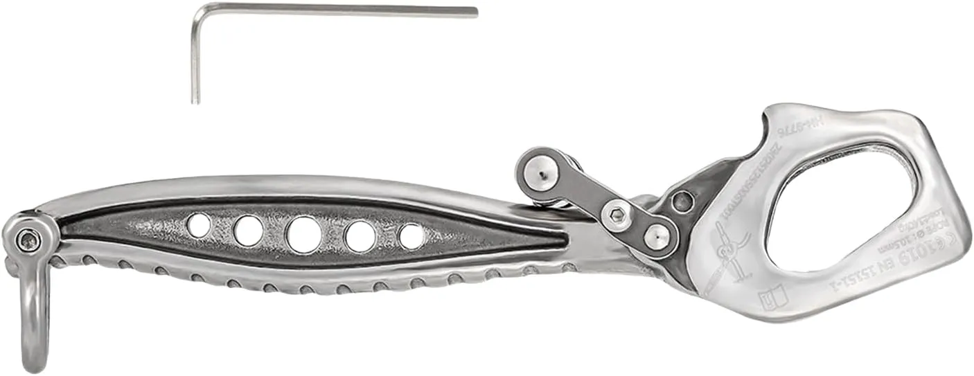 Climbing Descender for Rock Climbing Rappelling Climbing Downhill Rappel Gear Downhill Equipment Rescuing Device