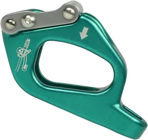 Climbing Descender，Professional Adjust Cowstail Positioning Lanyard Adjuster for Ascending Rock Climbing Mountaineering Tool