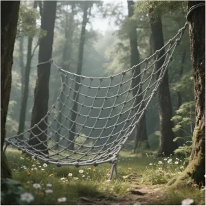 Climbing Net for Kids Adults Polyamide Heavy Duty Climbing Cargo Net Rope Ladder Playground Safety Net Outdoor Tree House Swing Hammock Stair Balcony Railing Protection Net,6.6x11.5ft