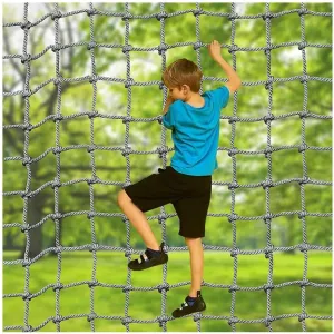 Climbing Nets Nylon Play Giant Mesh Heavy Duty Cargo Toddler Climbing For Kids Adult Rock Playground Tree Net Outdoor Nets Nets Rope Garden Netting Automotive Cargo Nets(12mm-12cm,1X9m/3.3X29.53ft)
