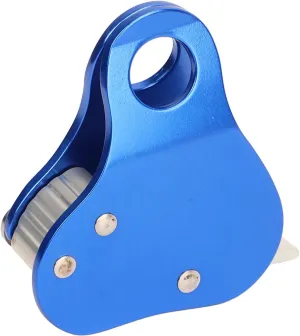 Climbing Rope Grab Ascender,Climbing Rope Grab,Fall Protection Rope Grab Ascender Riser for Mountaineering Expedition Caving Rescue Aerial Work-Blue