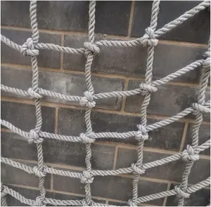 Climbing Rope Net Climbing Net for Kids Adult Playground Tree Nylon Play Giant Mesh Heavy Duty Cargo Toddler Climbing Climb Net Netting Nets for Adults Outdoor Swing Set Swingset Ladder Toys