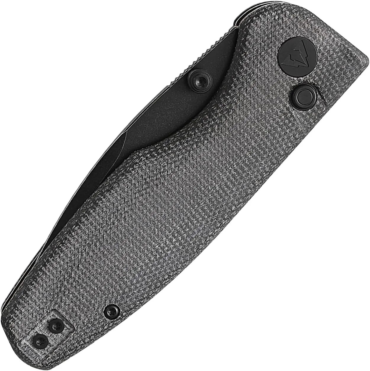 CMB Predator V3 Pocket Folding Knife for EDC with 3.42" Micarta Handle 14C28N Steel Blade Camping Hiking Knife with Pocket Clip for Men Women CMB-19 (CMB-19B)