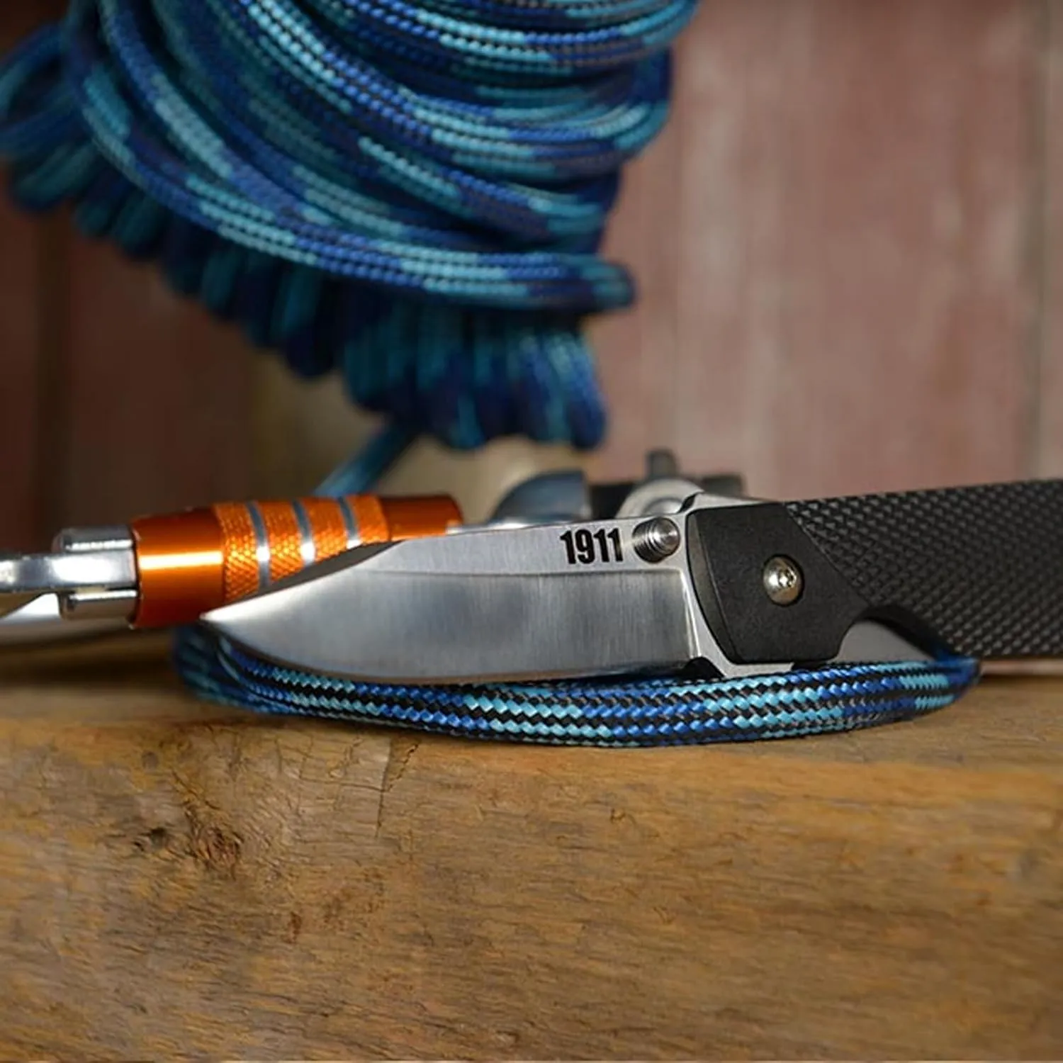 Cold Steel 1911 3" 4034SS Clip Point Razor-Sharp Blade 4" Griv-Ex Handle Everyday Carry Versatile Pocket Folding Knife w/Liner Lock