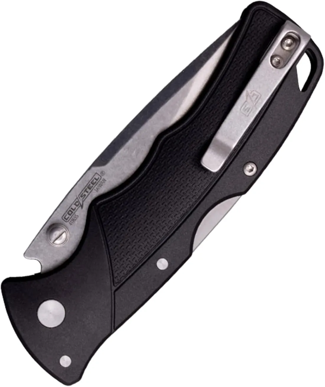 Cold Steel Verdict 3" 4116SS Spear Point Blade 4.25" GFN Handle Everyday Carry Tactical Folding Knife with Tri-Ad Locking Mechanism