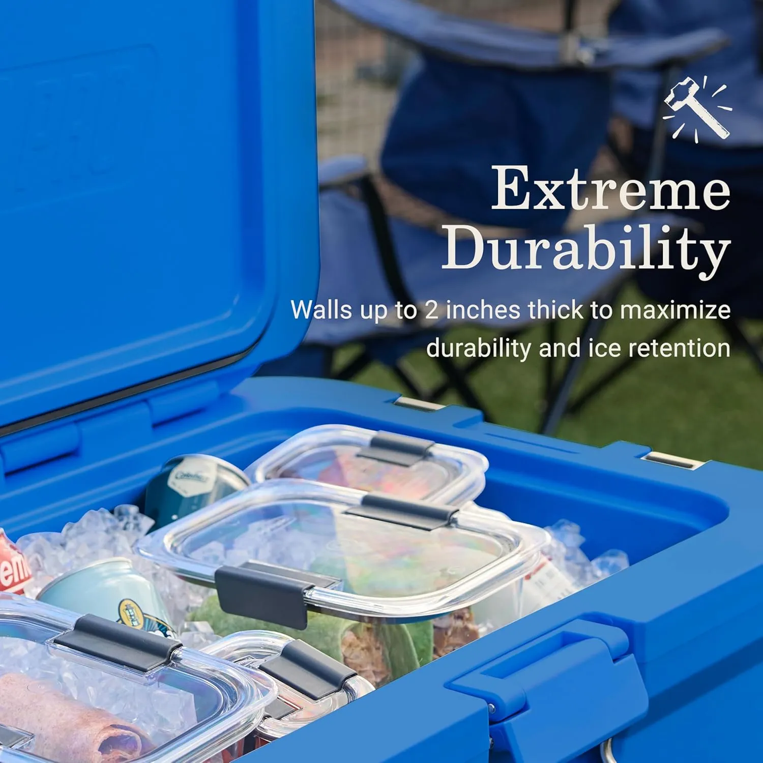 Coleman Pro 25qt Ultra-Light Premium Hard Cooler, Extra-Thick Insulation Keeps Ice up to 3 Days, 36-Can Capacity