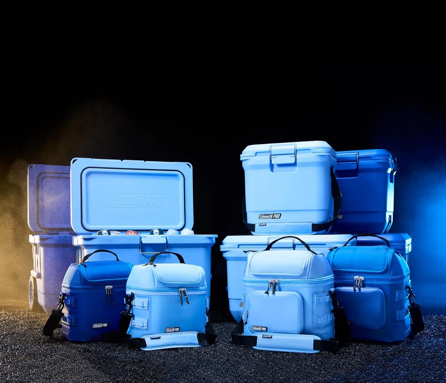 Coleman Pro 25qt Ultra-Light Premium Hard Cooler, Extra-Thick Insulation Keeps Ice up to 3 Days, 36-Can Capacity