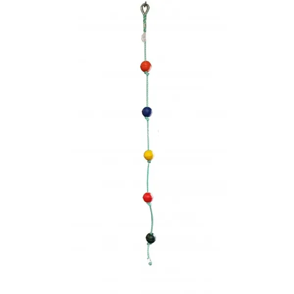 Coloured Climbing Rope with Coloured Balls