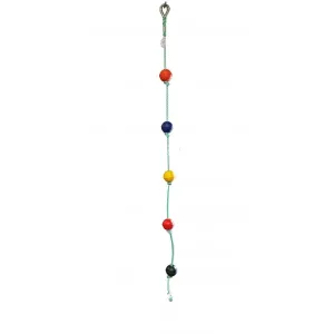 Coloured Climbing Rope with Coloured Balls
