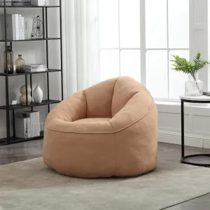 Comforting Bean Bag Sofa Chair for Relaxation, Soft Foam Filled and Padded with Footrest, for Any Room