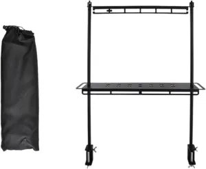 Compacts Aluminums Table Set Space Saving Table Multifunctional Table Stand for Easy Transport and Storage