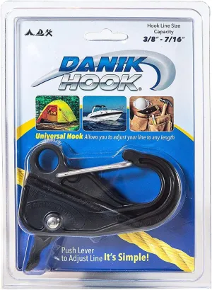 Composite Adjustable Anchor Hook (Made in USA) – Quick-Release, Knotless Marine Anchor System for Boats, Personal Watercraft & Outdoor Use – Holds up to 500 lb (Line Not Included)