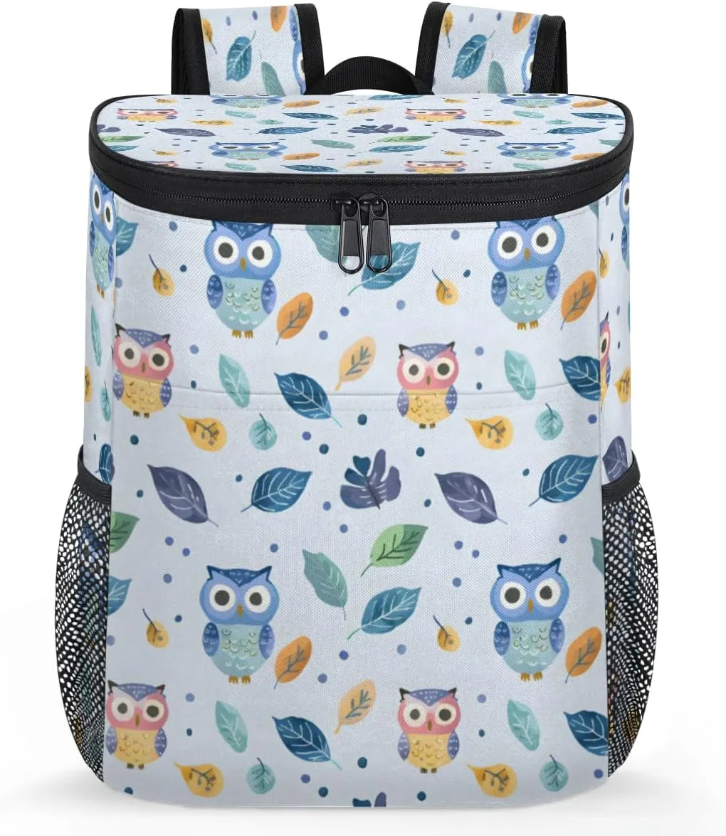 Cooler Backpack Insulated Cute Dinosaur Theme Lightweight Travel Cooler Lunch Backpack Drink Beverage Beer Bag