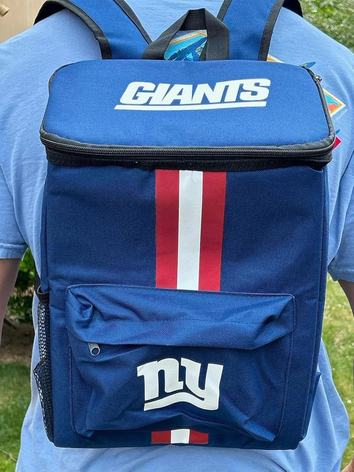Cooler Backpack – Portable Soft Sided Ice Chest – Insulated Bag Holds 36 Cans - Football Gear – Show Your Team Spirit with Officially Licensed Fan Gear