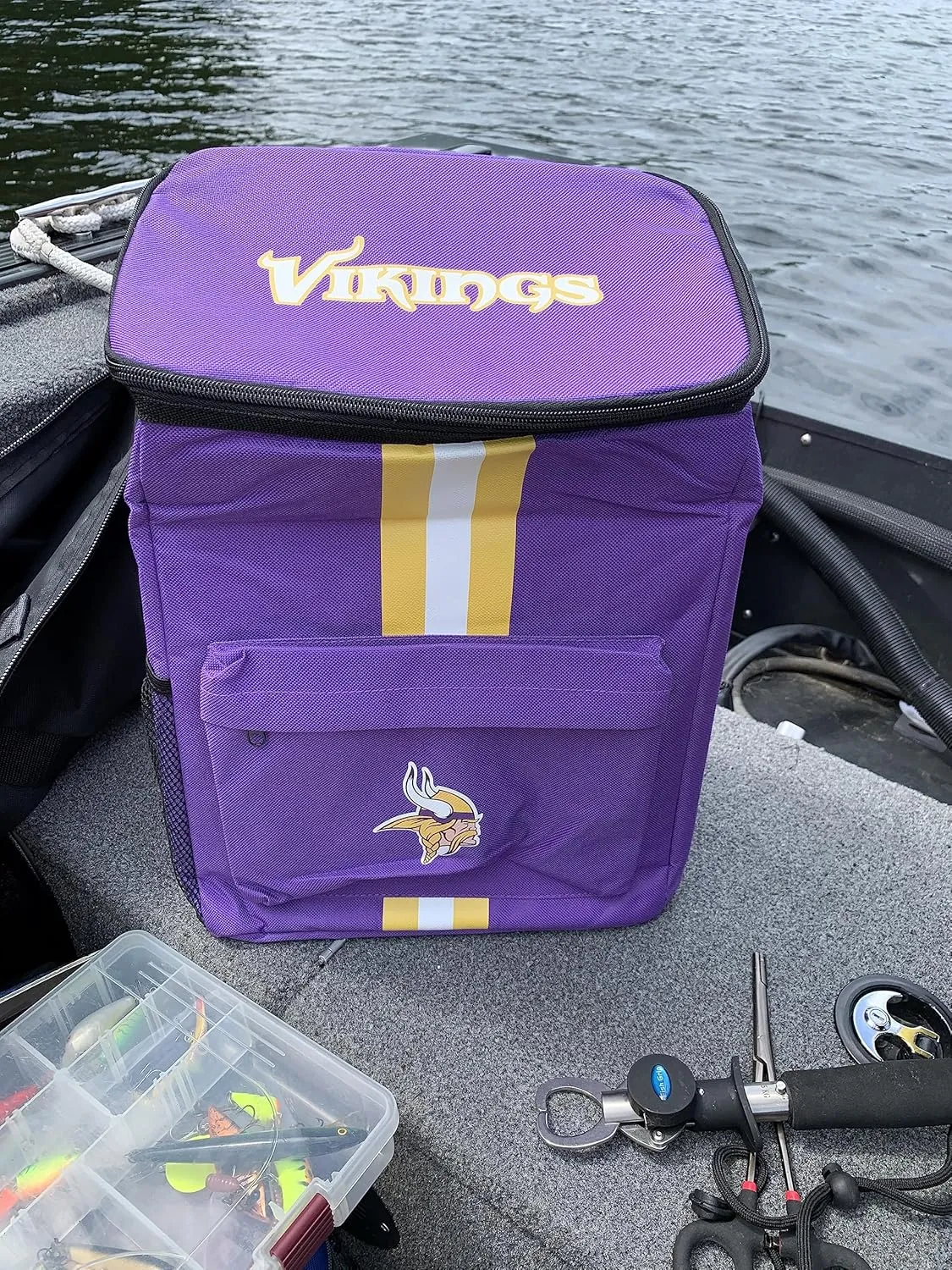 Cooler Backpack – Portable Soft Sided Ice Chest – Insulated Bag Holds 36 Cans - Football Gear – Show Your Team Spirit with Officially Licensed Fan Gear