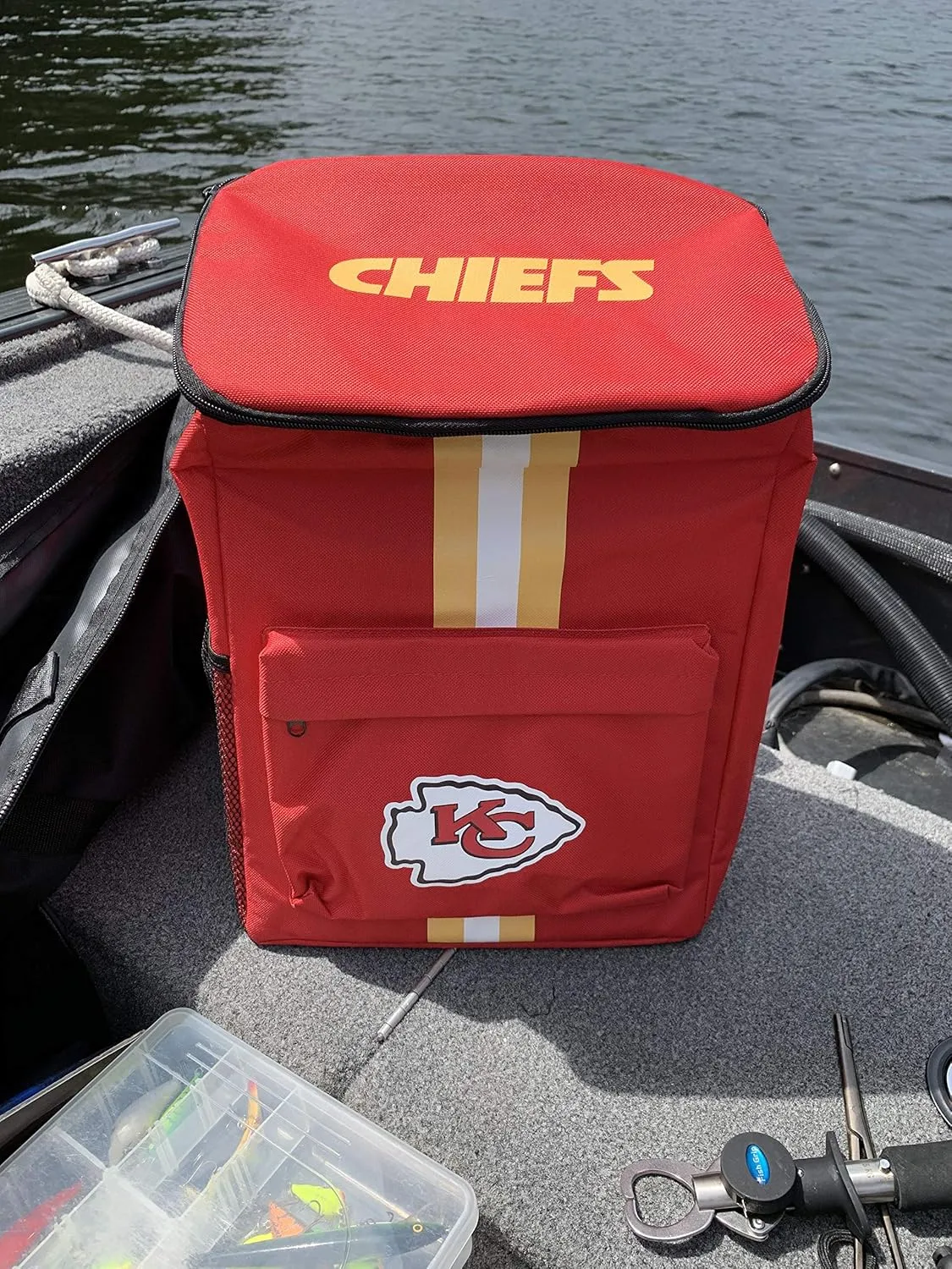 Cooler Backpack – Portable Soft Sided Ice Chest – Insulated Bag Holds 36 Cans - Football Gear – Show Your Team Spirit with Officially Licensed Fan Gear