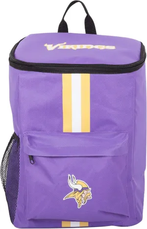 Cooler Backpack – Portable Soft Sided Ice Chest – Insulated Bag Holds 36 Cans - Football Gear – Show Your Team Spirit with Officially Licensed Fan Gear