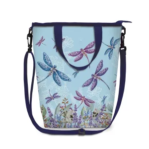 Cooler Bag - Lavender Dragonflies