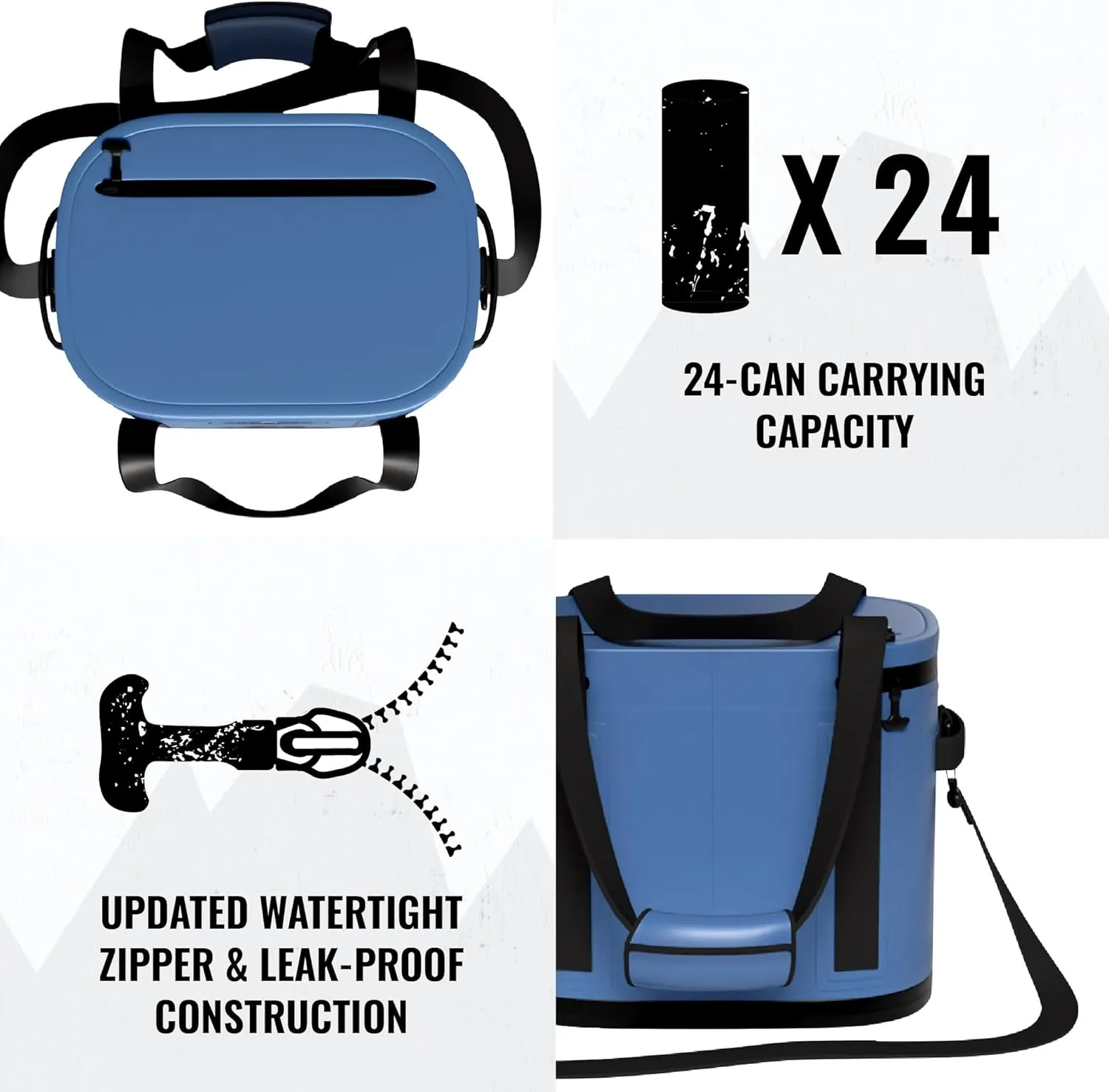 Cordova Outdoors Backcountry Daypack Soft Cooler - Insulated, Portable, Watertight, UV-Protection