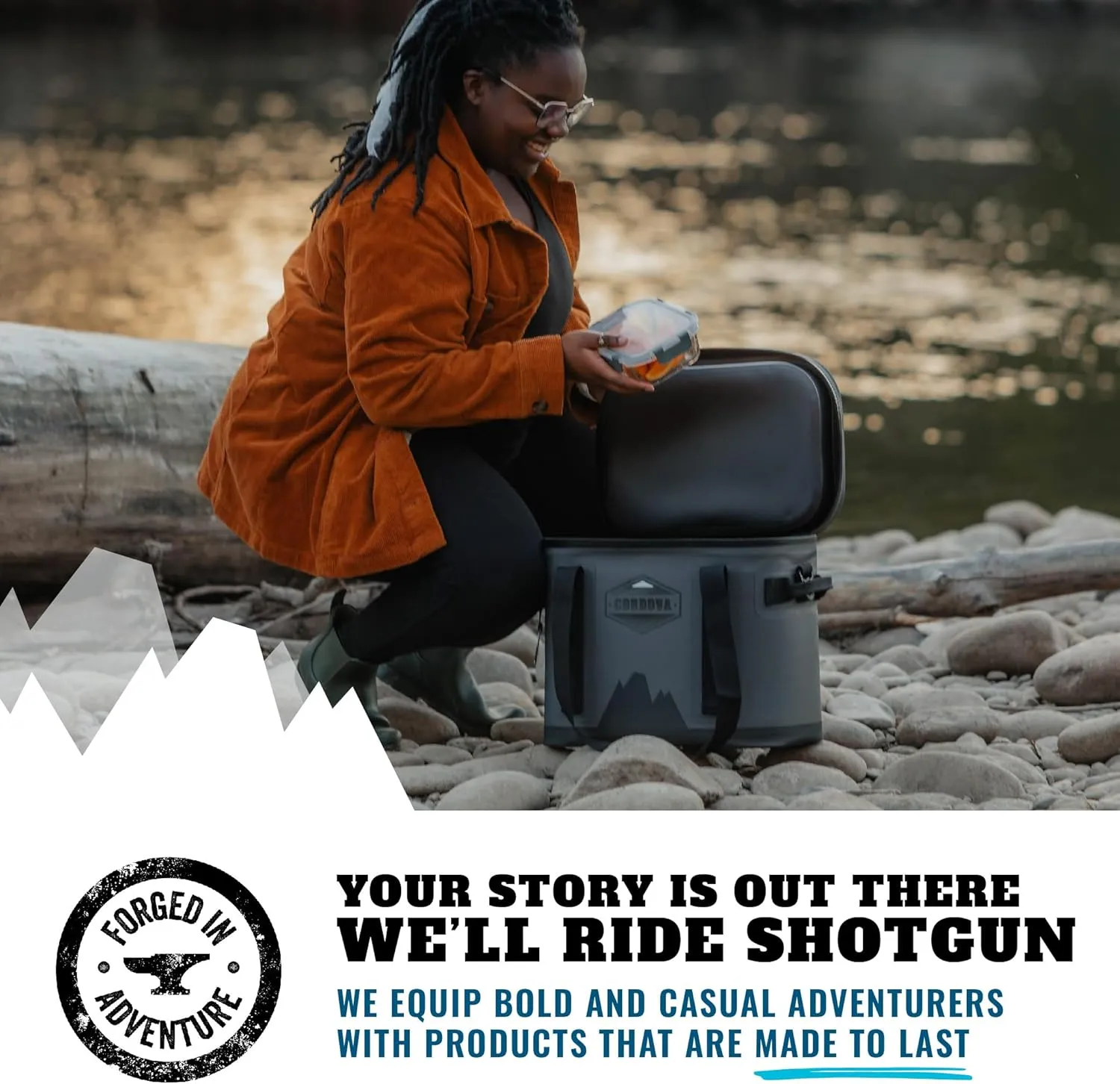 Cordova Outdoors Backcountry Daypack Soft Cooler - Insulated, Portable, Watertight, UV-Protection