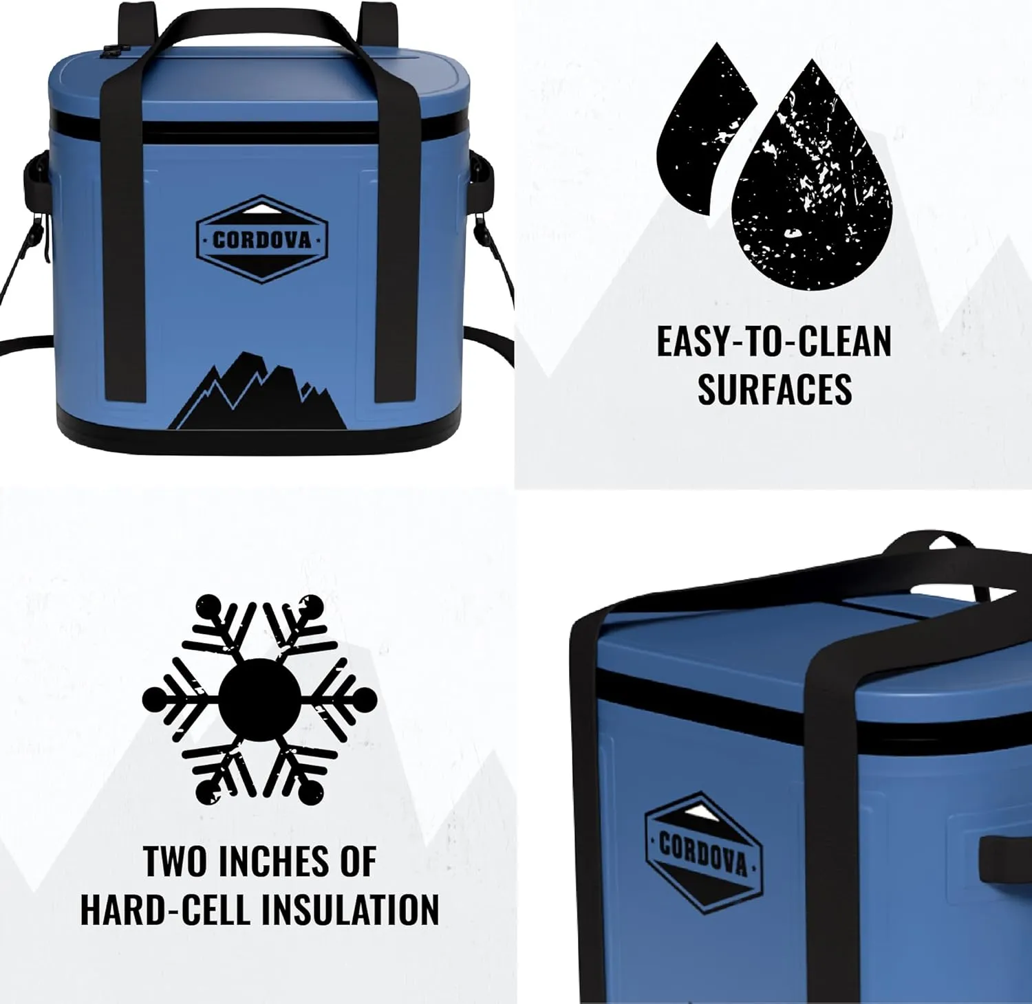 Cordova Outdoors Backcountry Daypack Soft Cooler - Insulated, Portable, Watertight, UV-Protection