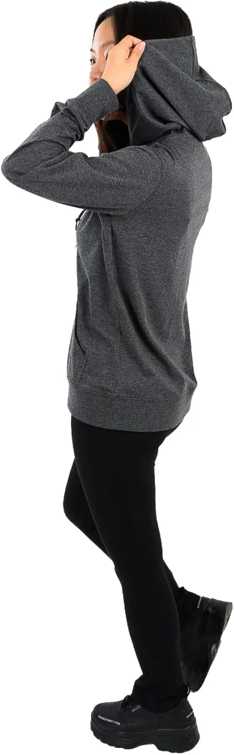 Cottonhood Lightweight Hoodies for Women, Zip Up Hoodie – Soft Jersey Long Sleeve, Hooded Sweatshirt