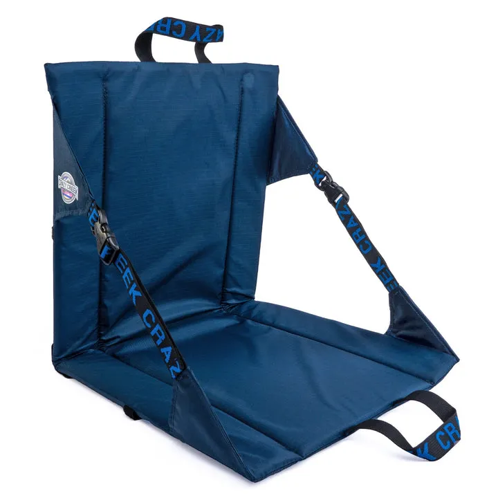 Crazy Creek Lightweight Outdoor Camping Original Chair - Navy