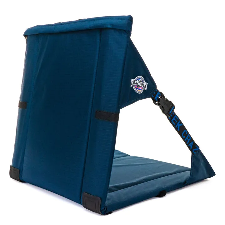 Crazy Creek Lightweight Outdoor Camping Original Chair - Navy
