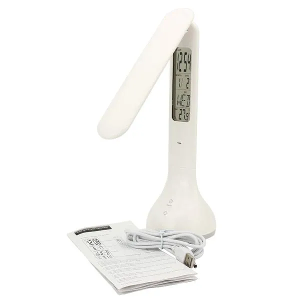Creative Folding Rechargeable Touch Senstive LED Desk Lamp White
